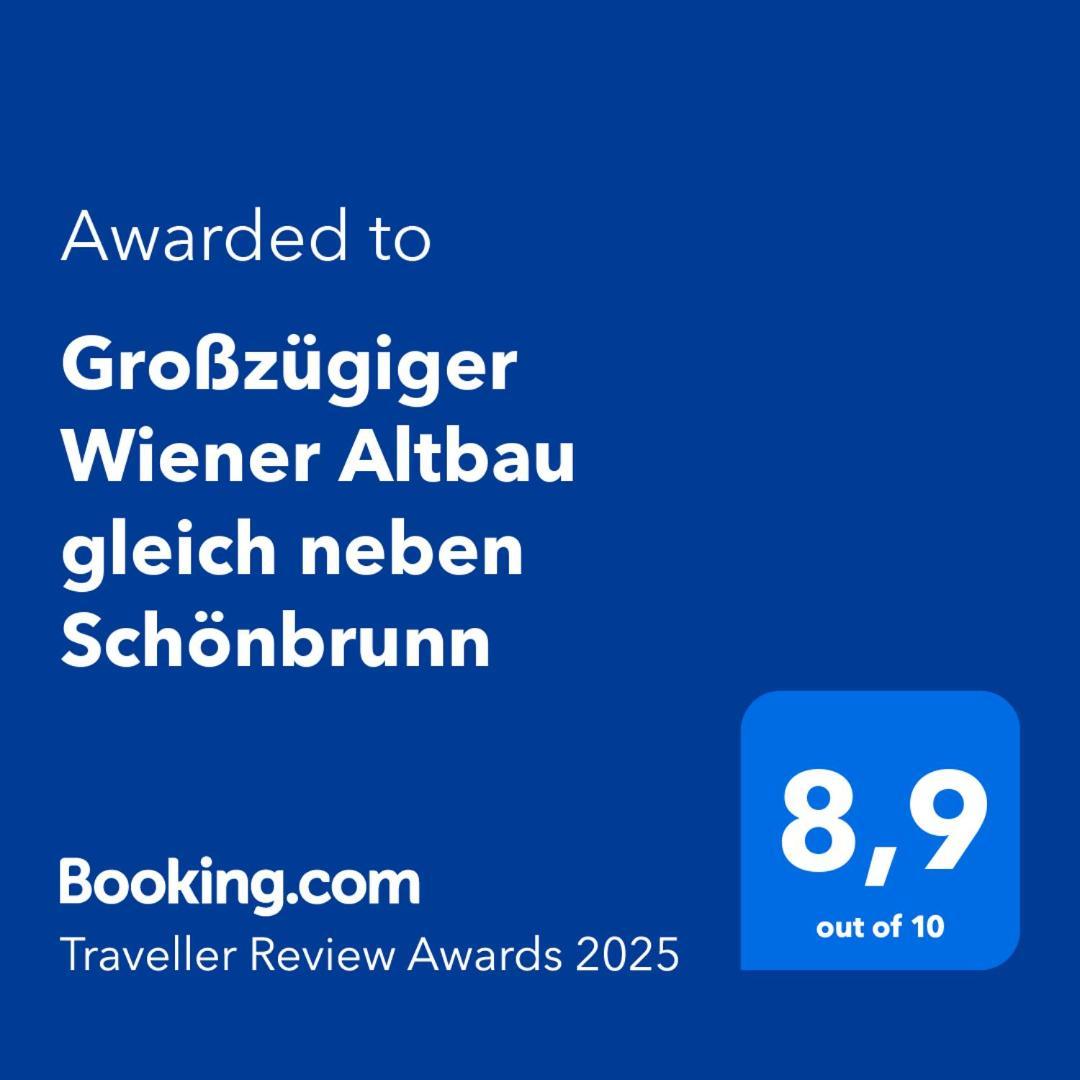 Grosszuegiger Wiener Altbau Gleich Neben Schoenbrunn Zewnętrze zdjęcie